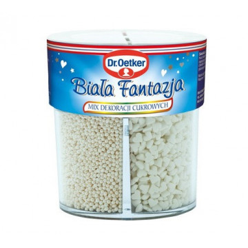 Mix posypek cukrowych Biała Fantazja - Dr.Oetker - 73 g