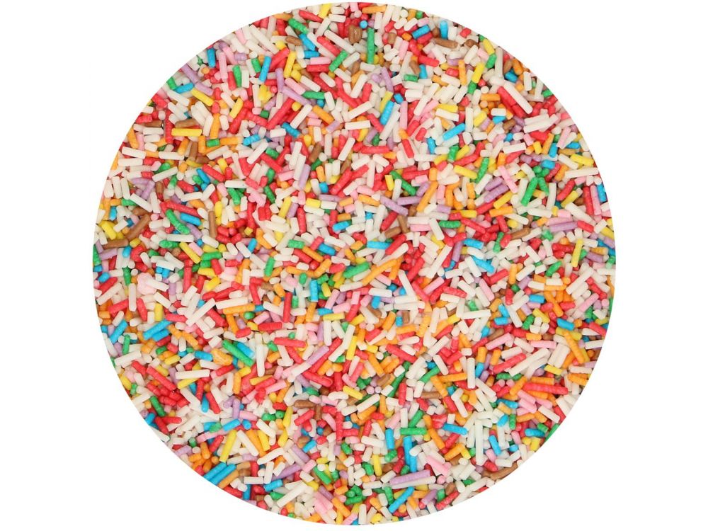 Posypka cukrowa - FunCakes - kolorowy mix, 80 g
