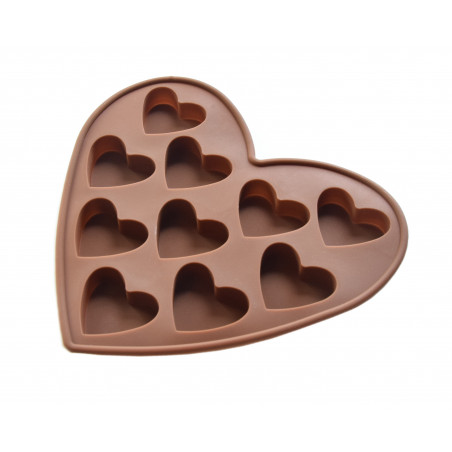 Heart Silicone Cake Chocolate Candy  Hearts Chocolate Silicone Mold - 1pcs  55 Heart - Aliexpress