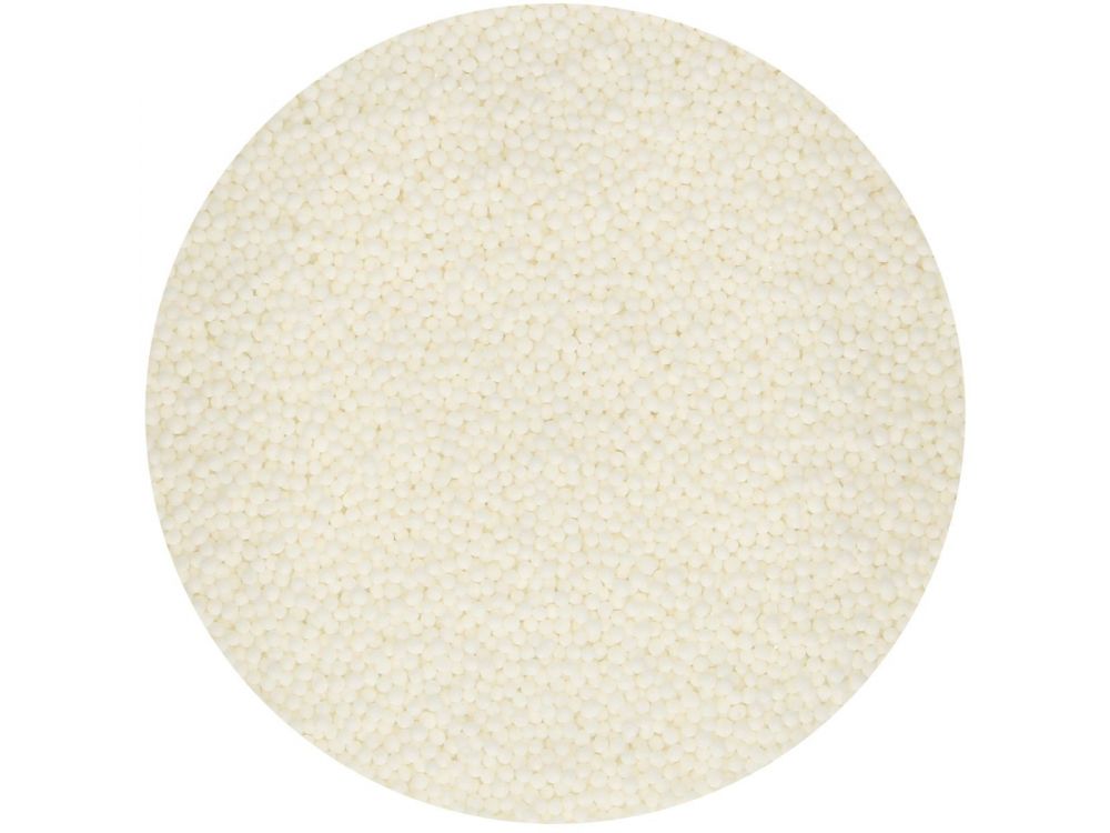 Sugar sprinkles, poppy seeds - FunCakes - white, 80 g