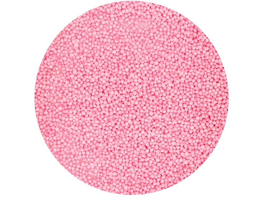 Sugar sprinkles, poppy seeds - FunCakes - light pink, 80 g