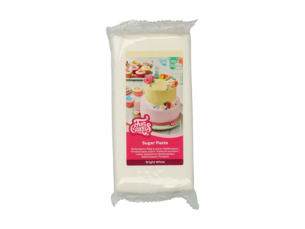 Sugar mass - FunCakes - white, 1 kg