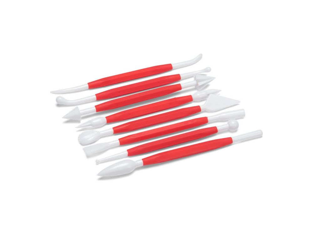 Set of modeling spatulas - Patisse - 8 pcs.