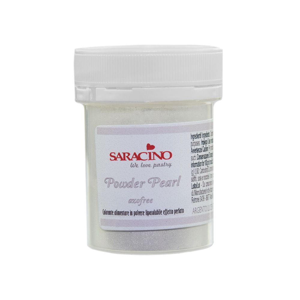 Food coloring powder - Saracino - silver, 5 g