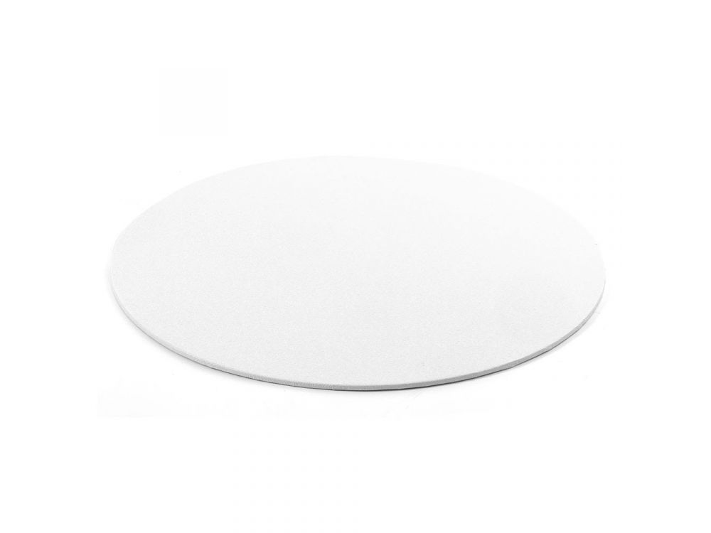 Cake board, round - Decora - white, 20 cm