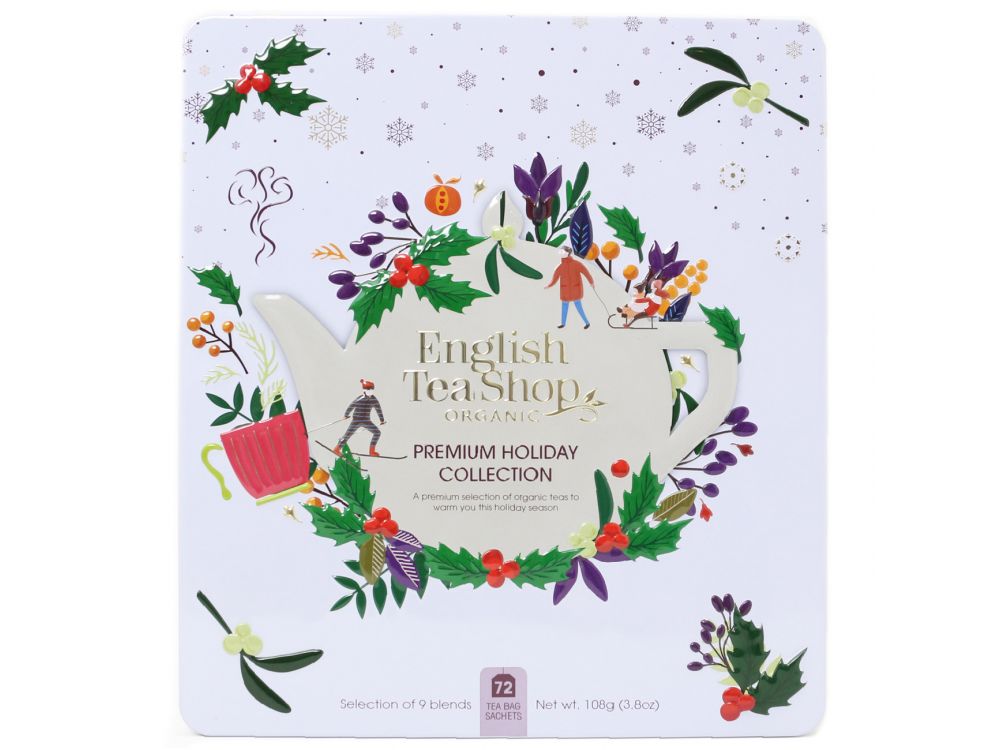 Zestaw herbat Premium Holiday Collection - English Tea Shop - 72 szt.