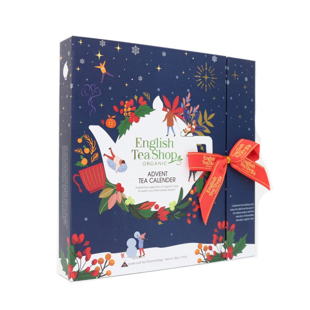 Zestaw herbat Kalendarz Adwentowy - English Tea Shop - 25 szt.