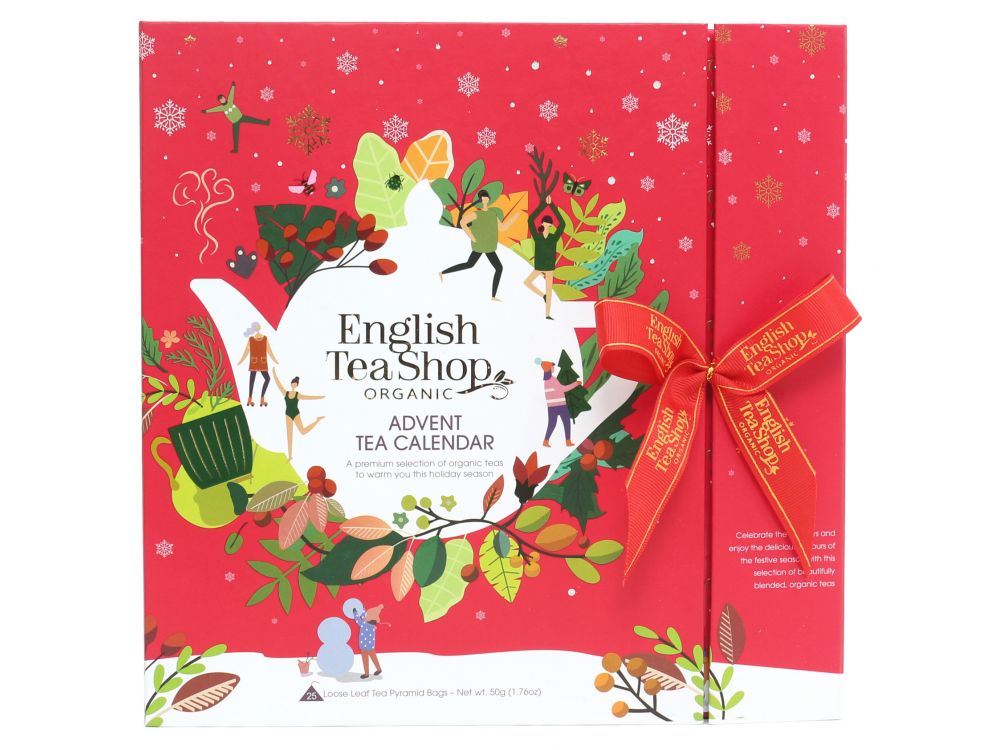 Zestaw herbat Kalendarz Adwentowy - English Tea Shop - 25 szt.