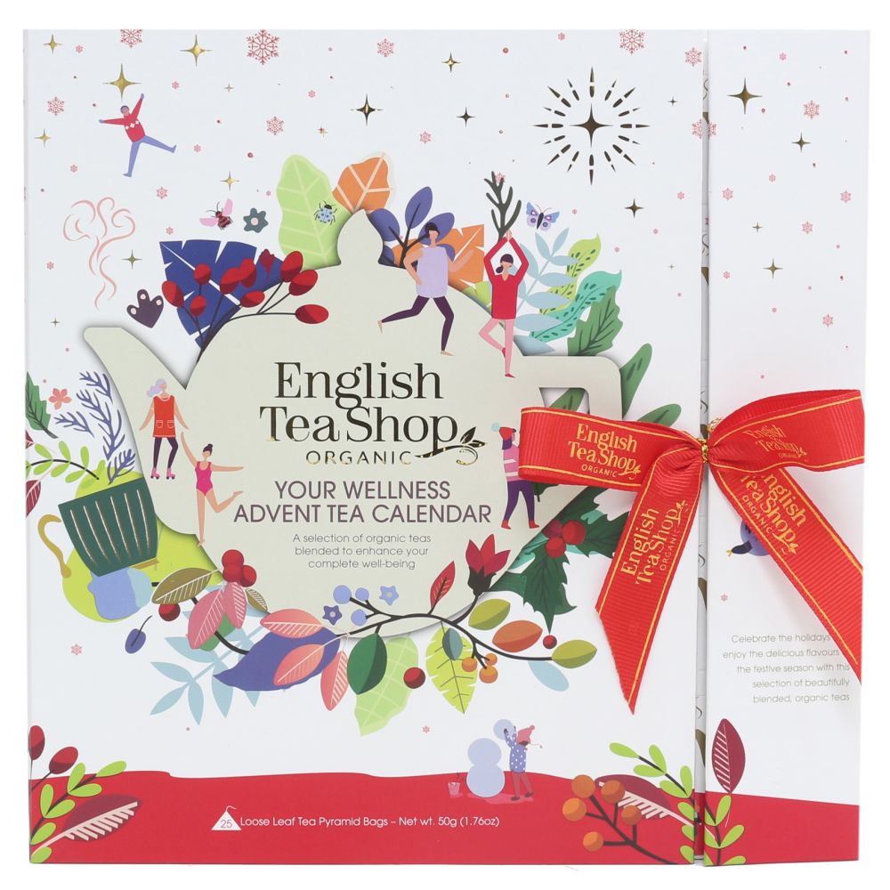 Wellness Advent Tea Calendar - English Tea Shop - 25 pcs