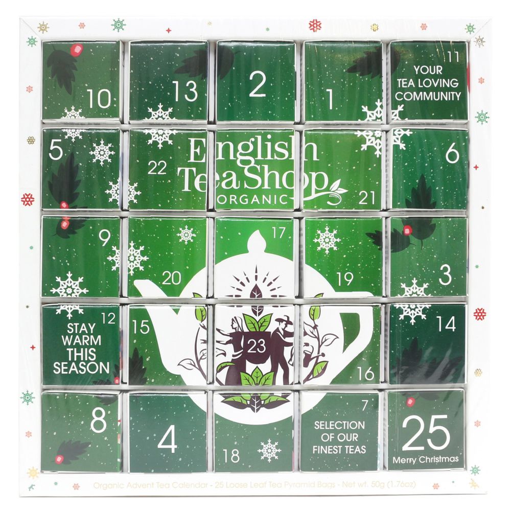 Zestaw herbat Kalendarz Adwentowy Puzzle - English Tea Shop - 25 szt.
