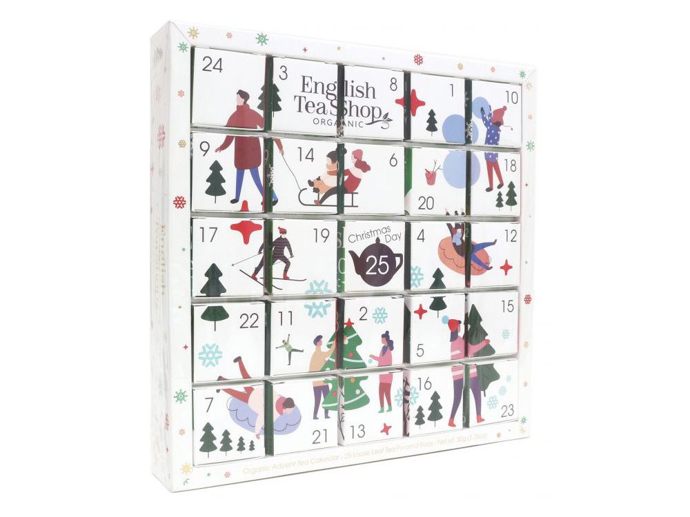 Advent Tea Puzzle Calendar - English Tea Shop - 25 pcs