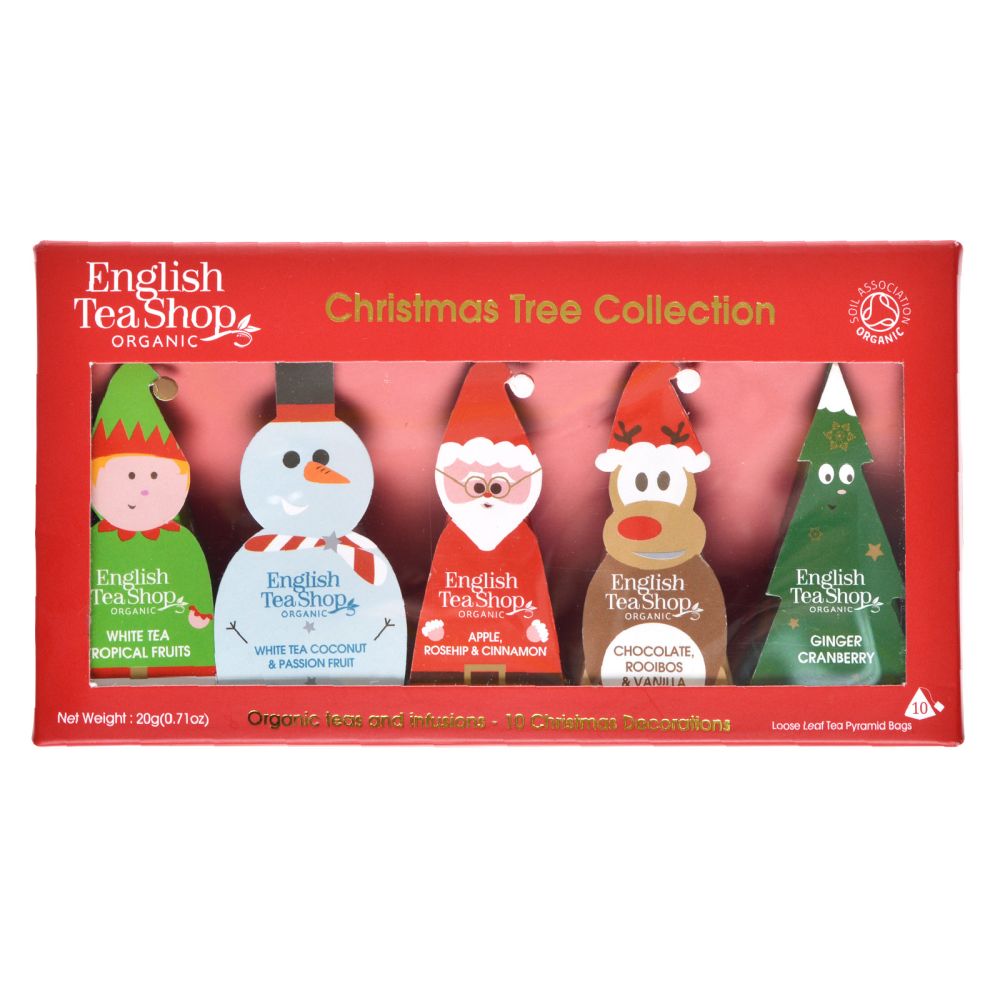 Christmas decorations with tea - English Tea Shop - 10 pcs
