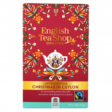Herbata czarna Christmas in Ceylon - English Tea Shop - 20 szt.