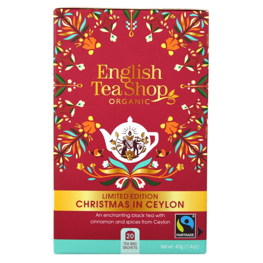 Christmas In Ceylon black tea - English Tea Shop - 20 pcs