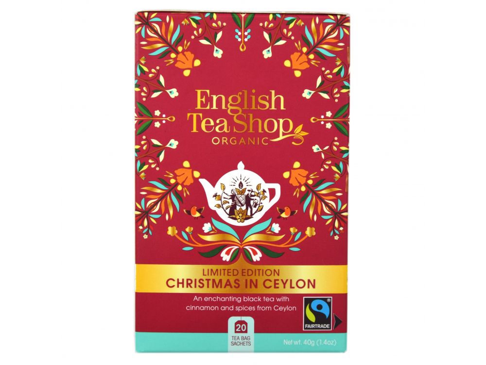 Christmas In Ceylon black tea - English Tea Shop - 20 pcs