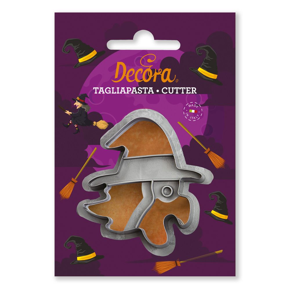 Cookie cutter - Decora - witch, 2,2 x 8 cm