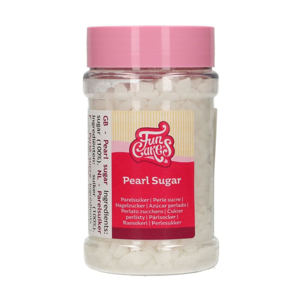 Pearl sugar - FunCakes - white, thick, 200 g
