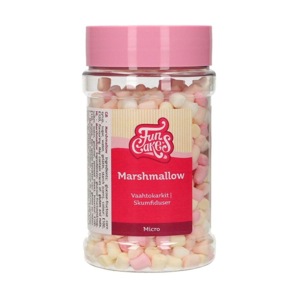 Pianki Marshmallow do deserów - FunCakes - mikro, 50 g