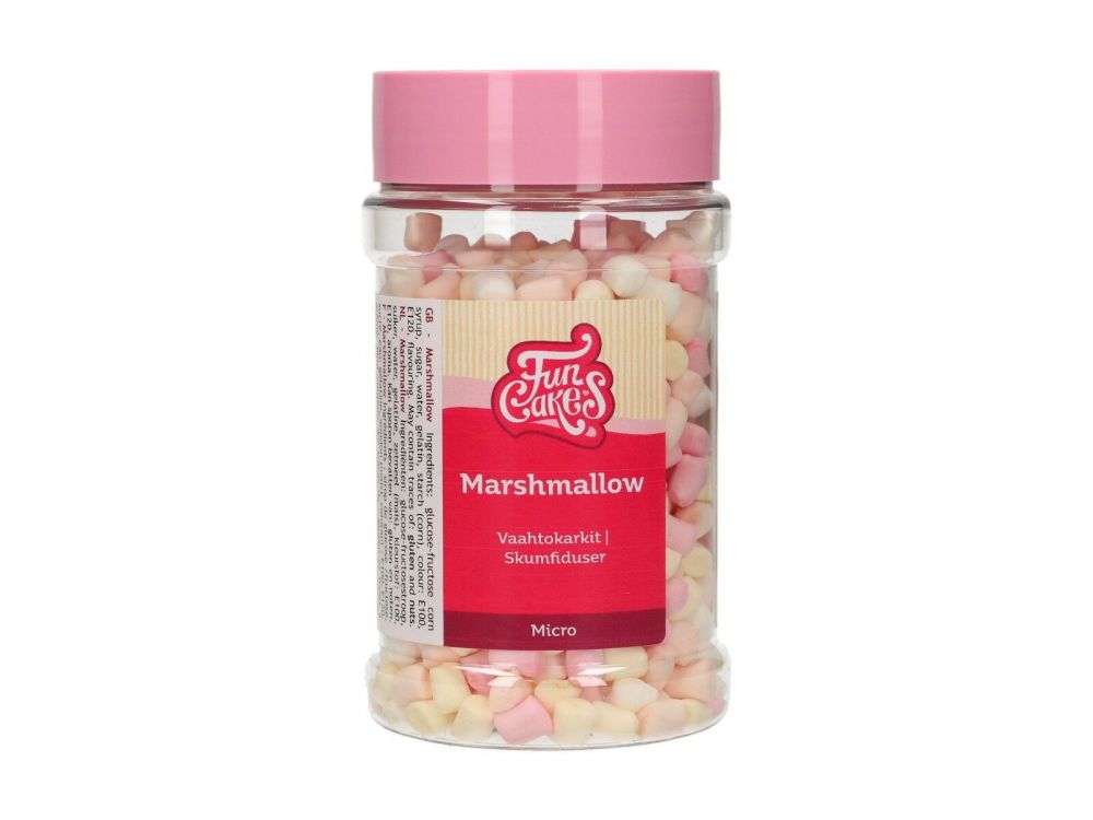 Pianki Marshmallow do deserów - FunCakes - mikro, 50 g