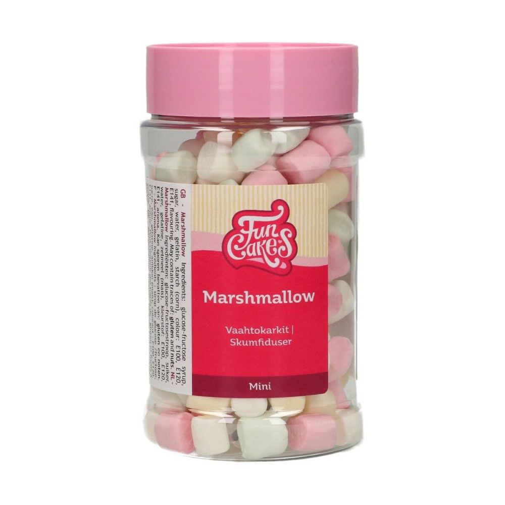 Pianki Marshmallow do deserów - FunCakes - mini, 50 g