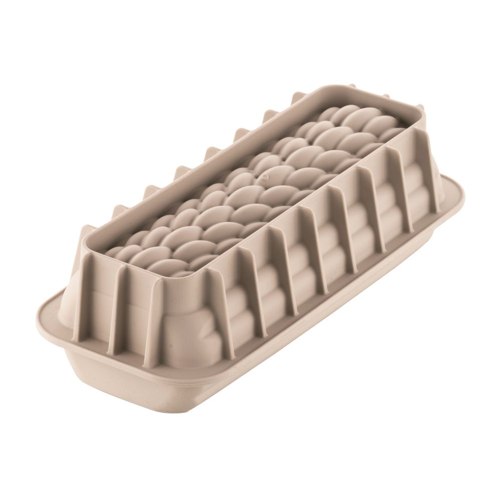 Silicone mold 3D - SilikoMart - Buche Quenelle, 24,3 x 9 x 7,7 cm
