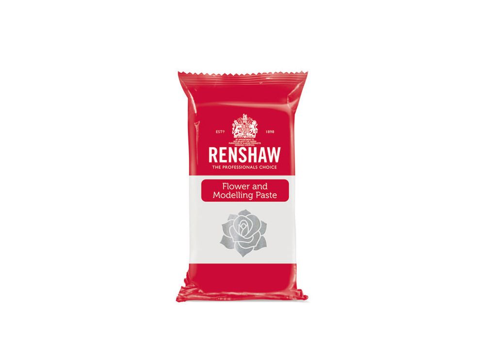 Sugar mass, flower modeling paste - Renshaw - white, 1 kg