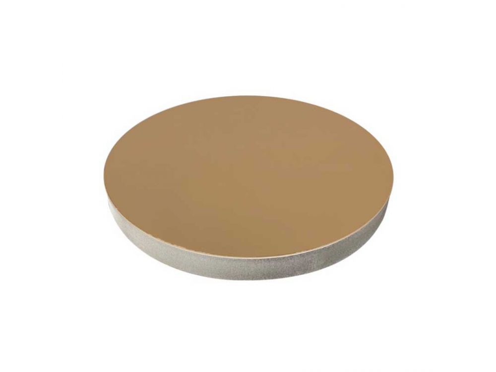Round cake base - thick, golden-gray, 26 cm