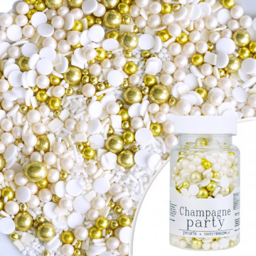 Sugar sprinkles - Champagne Party, mix, 70 g