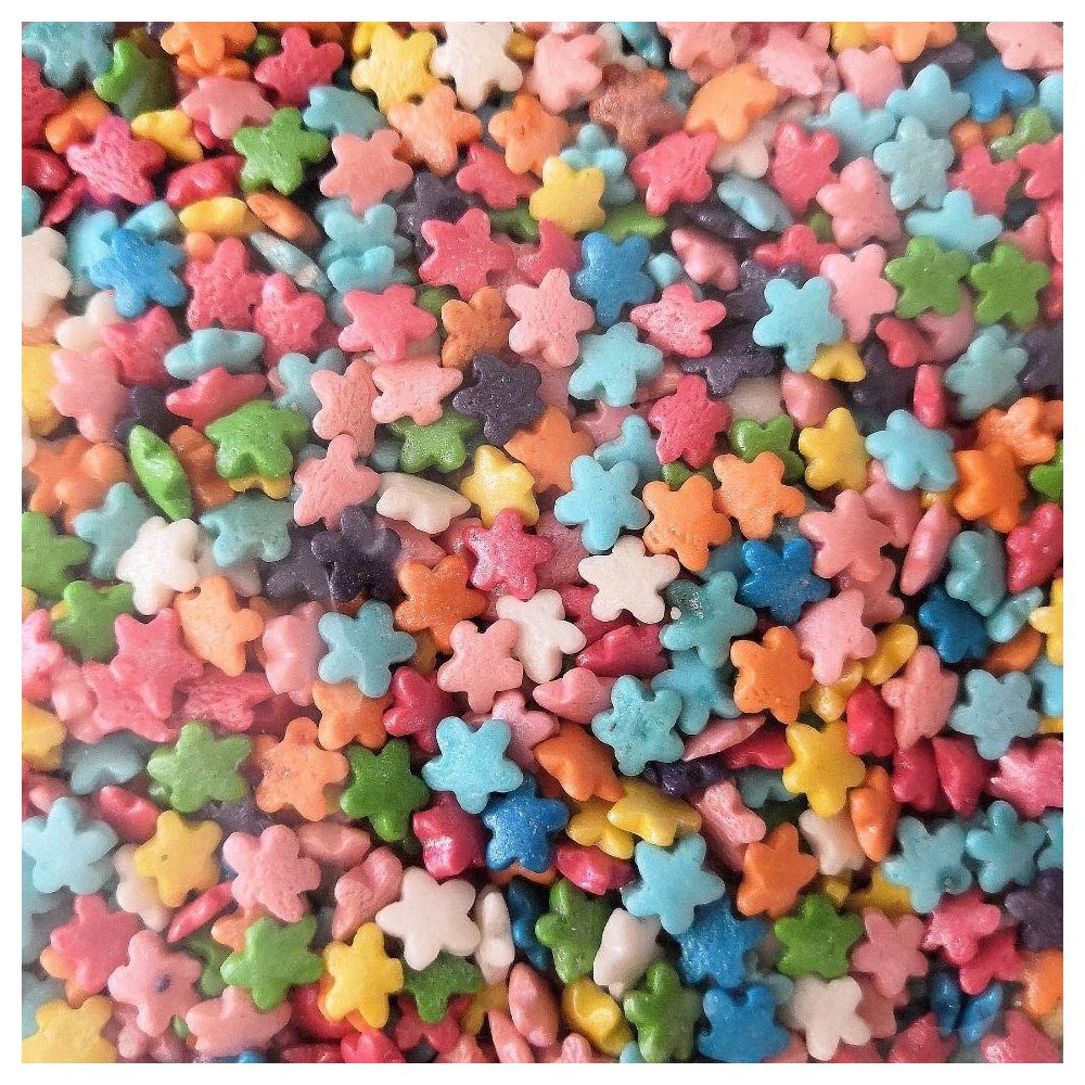 Sugar Sprinkle - Slado - flowers, colorful mix, 50 g