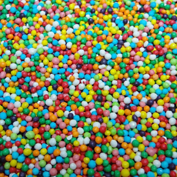 Sugar sprinkles - Slado - poppy seed, colored mix 2, 50 g