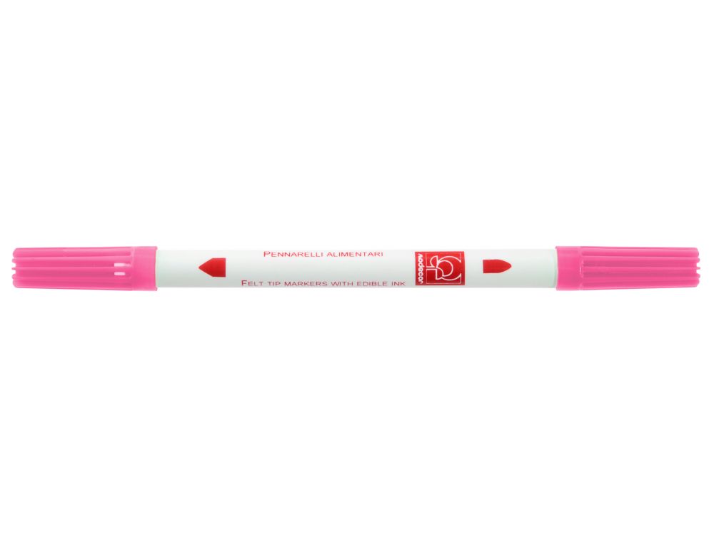 Double sided edible food marker - Modecor - pink