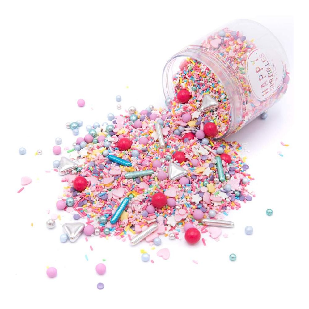Posypka cukrowa - Happy Sprinkles - Color Up, mix, 90 g