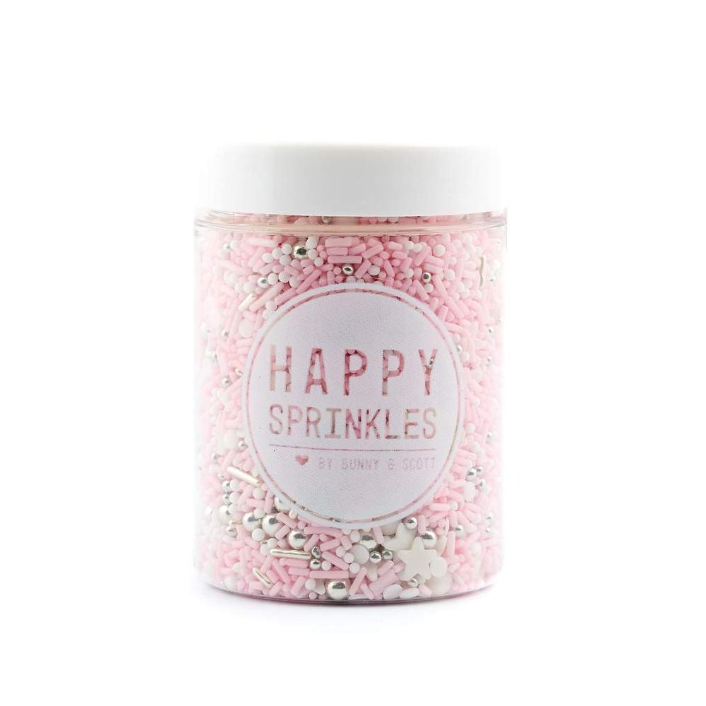 Posypka cukrowa - Happy Sprinkles - Shy Princess, 90 g
