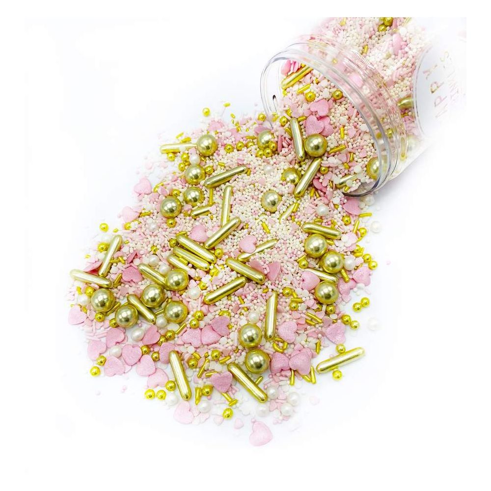 Posypka cukrowa - Happy Sprinkles - Princess Diary, mix, 90 g
