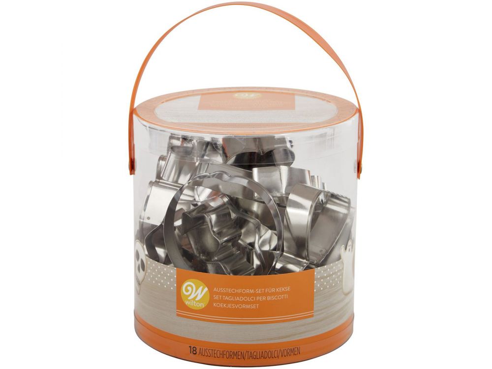 Cookie cutter set - Wilton - Halloween, 18 pcs.