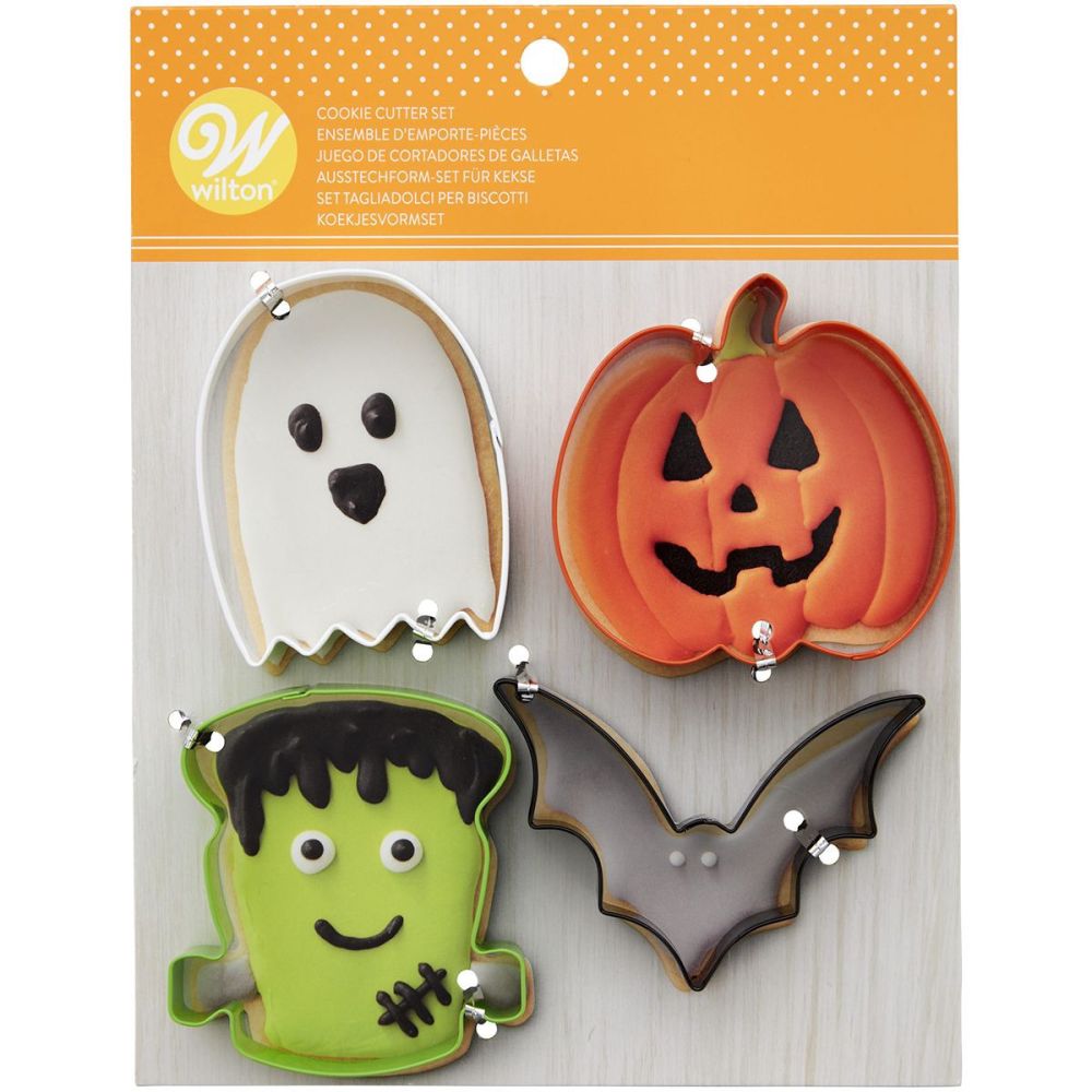 Set of cookie cutters - Wilton - Halloween, 4 pcs.