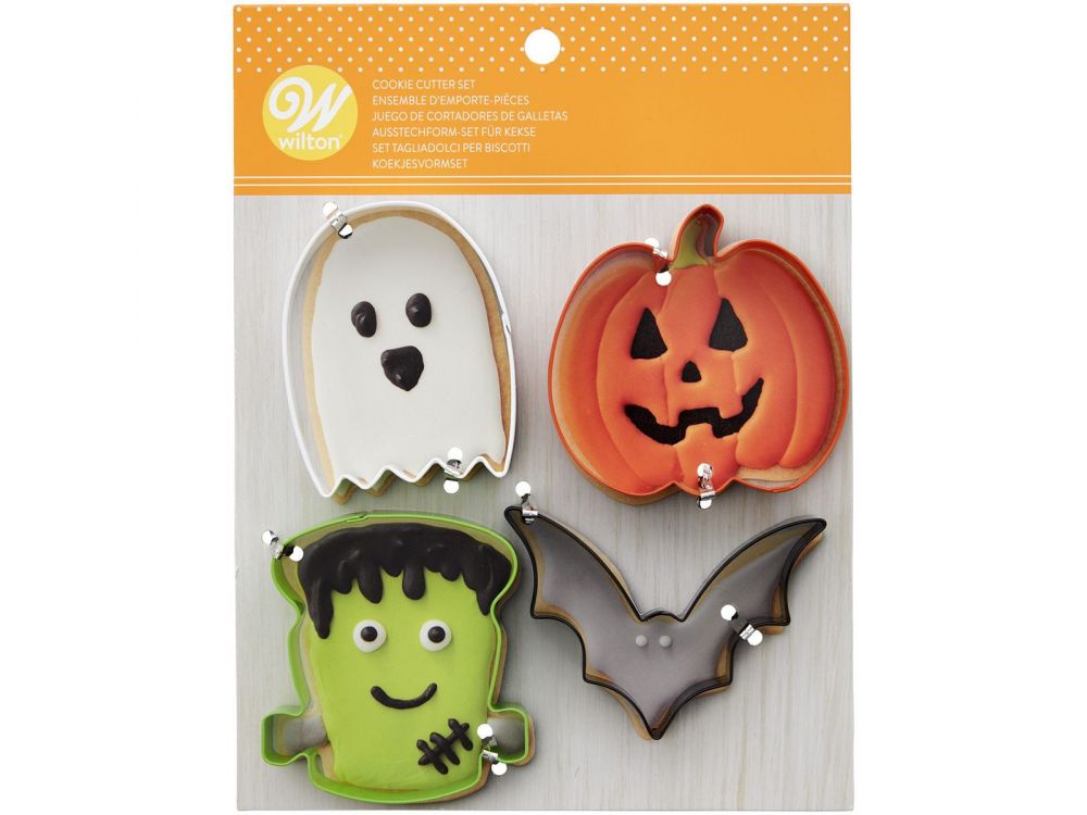 Set of cookie cutters - Wilton - Halloween, 4 pcs.