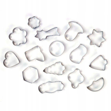 Set of cookie cutters - Christmas, 15 pcs.