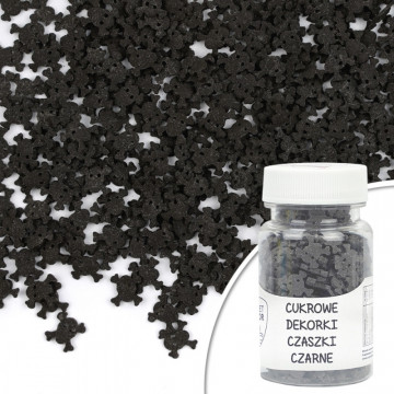 Posypka cukrowa na Halloween - Czaszka, 30 g