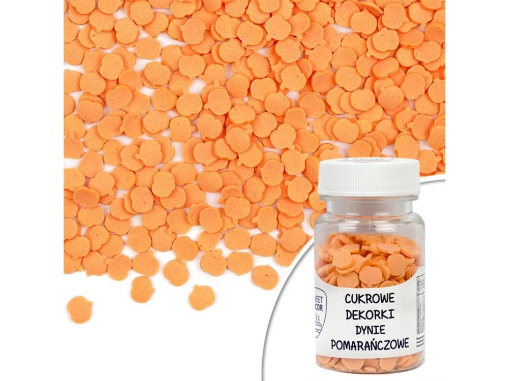 Posypka cukrowa na Halloween - Dynia, 30 g