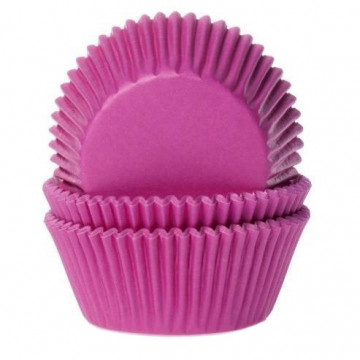 Muffin cases - House of Marie - pink, 50 pcs.