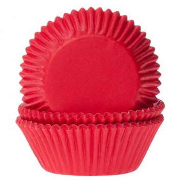 Muffin cases - House of Marie - Red Velvet, 50 pcs.