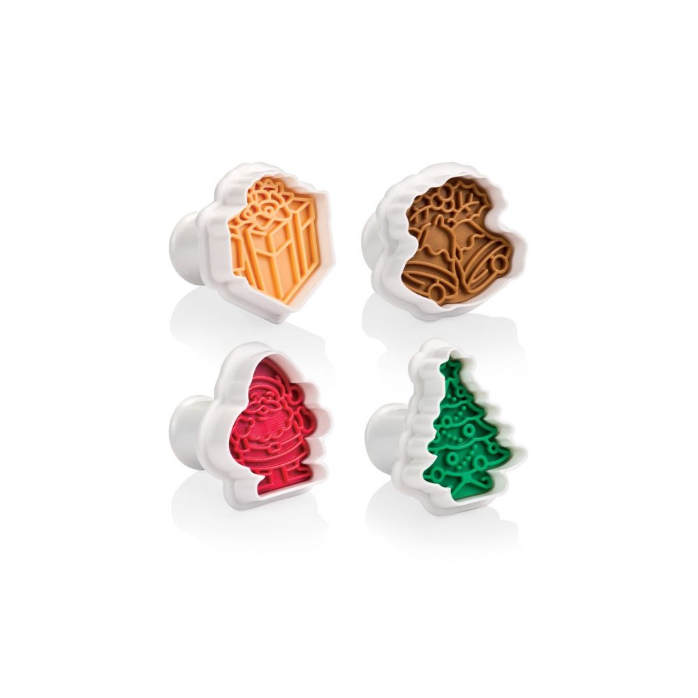 Stamp cookie cutters - Tescoma - Christmas, 4 pcs