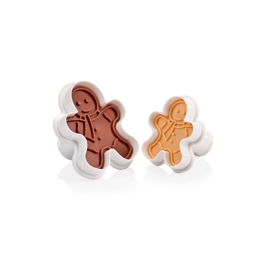 Stamp cookie cutters - Tescoma - gingerbread man, 2 pcs