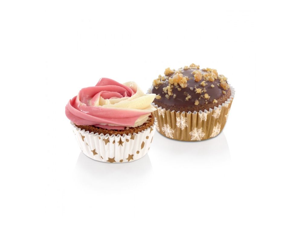 Mini muffin cups - Tescoma - winter, 4 x 2,5 cm, 100 pcs