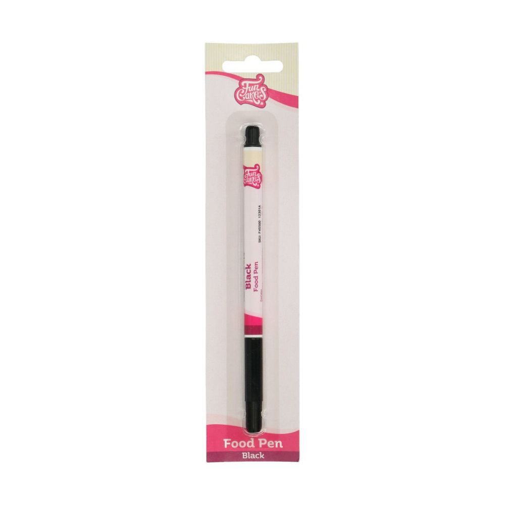 Food Pen, edible - FunCakes - black, 1.3 g