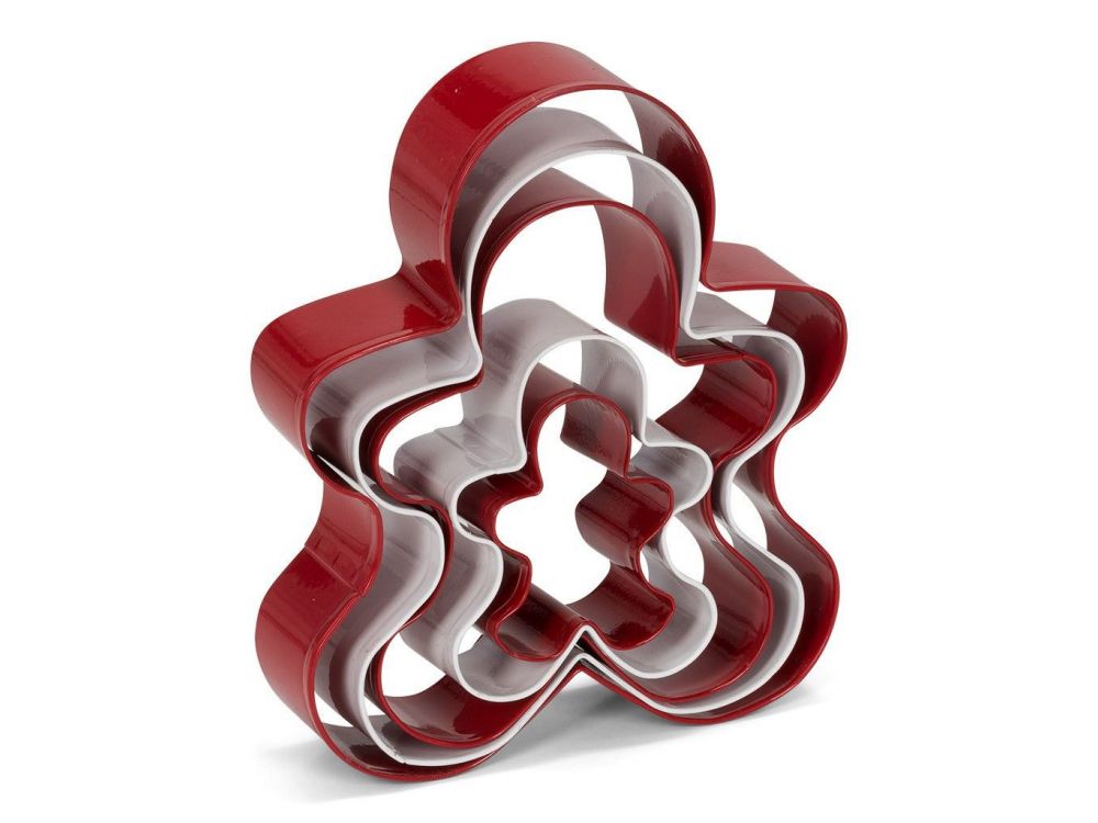 Zestaw foremek, wykrawaczy do ciastek - Patisse - Ludziki, 5 szt.