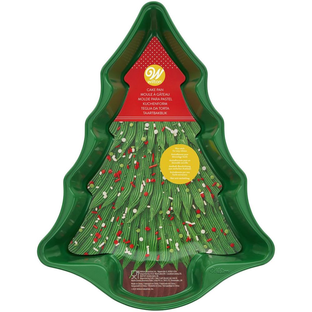 Baking tin - Wilton - Christmas tree, 35 x 27 cm
