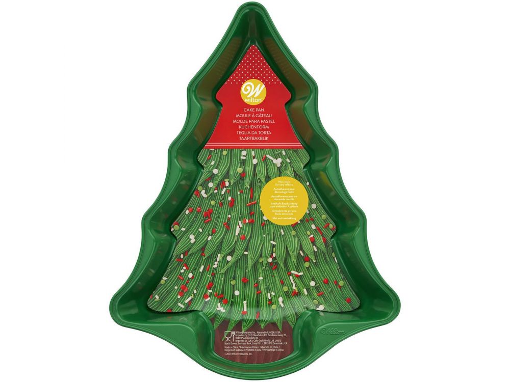 Baking tin - Wilton - Christmas tree, 35 x 27 cm