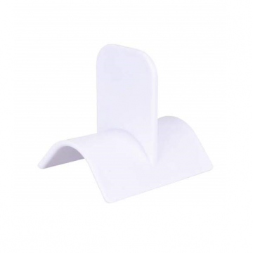 Spatula for smoothing the sides of cakes - rounded, 8 x 4.5 cm
